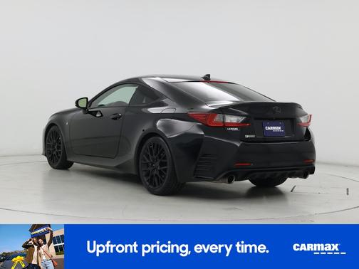 Black 2017 Lexus RC 350 F-Sport