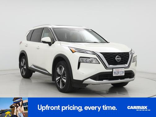 White 2023 Nissan Rogue Platinum