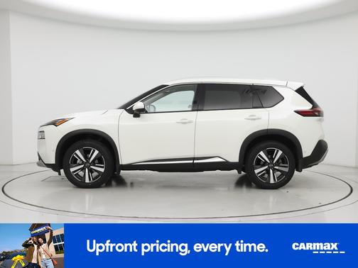 White 2023 Nissan Rogue Platinum