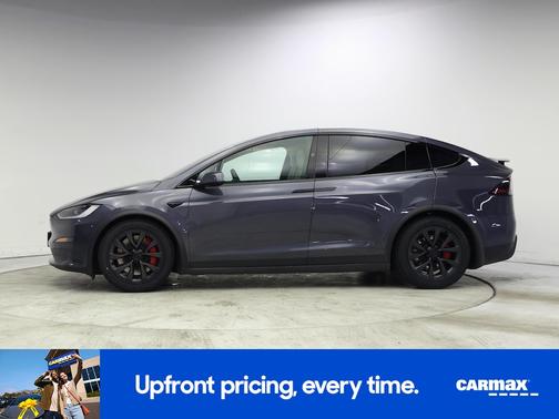 Gray 2023 Tesla Model X Plaid