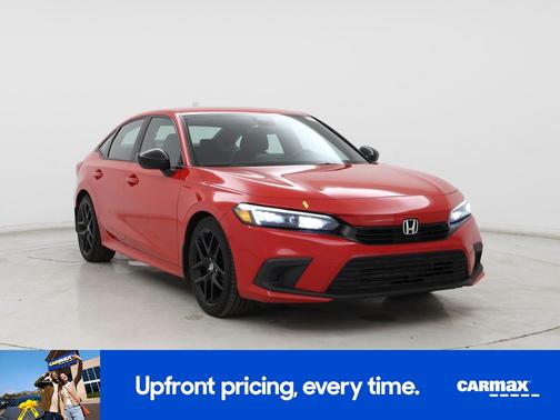 Red 2023 Honda Civic Sport