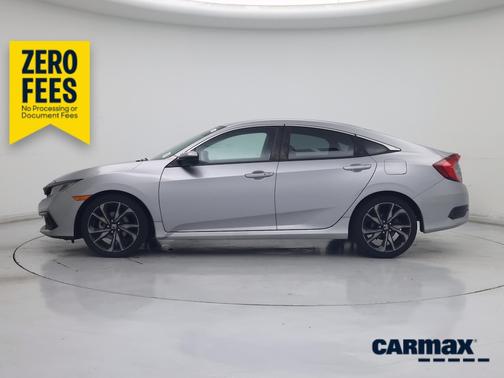 Silver 2019 Honda Civic Sport