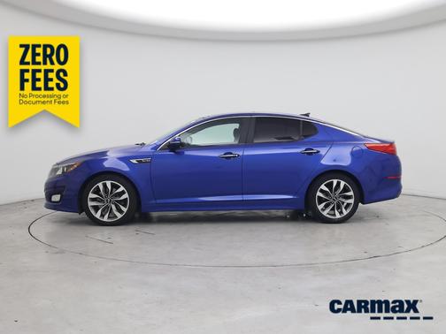 Blue 2015 Kia Optima SX