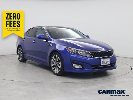 Blue 2015 Kia Optima SX