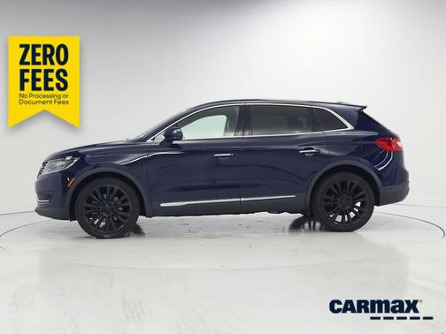 Blue 2018 Lincoln MKX Reserve
