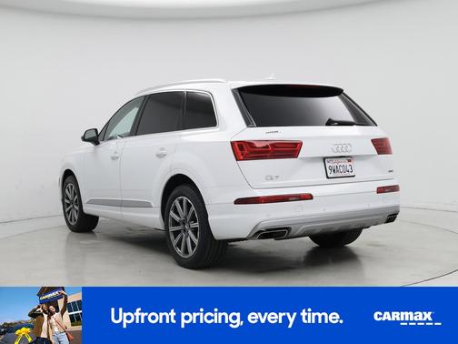 White 2018 Audi Q7 Premium Plus