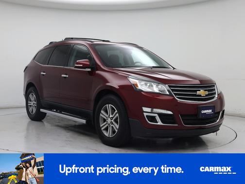 Red 2015 Chevrolet Traverse LT
