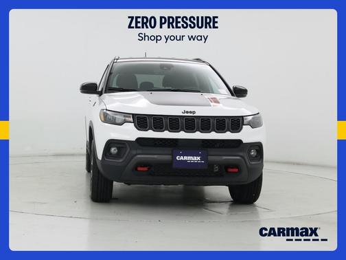 White 2025 Jeep Compass Trailhawk