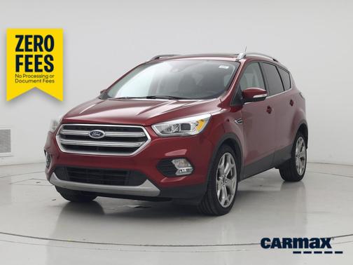 Burgundy 2017 Ford Escape Titanium