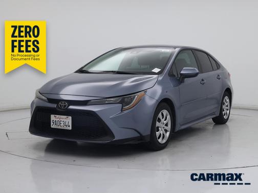 Blue 2021 Toyota Corolla LE