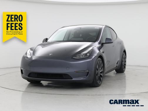 Gray 2023 Tesla Model Y Performance