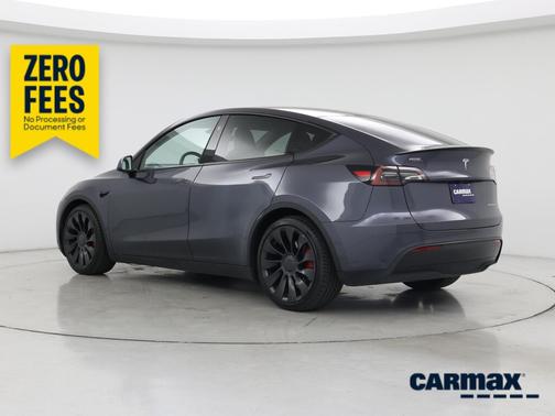 Gray 2023 Tesla Model Y Performance