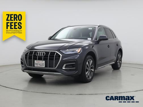 Gray 2021 Audi Q5 Premium Plus