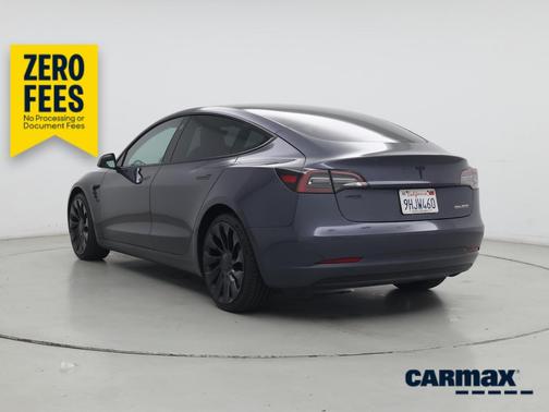 Gray 2023 Tesla Model 3 Performance