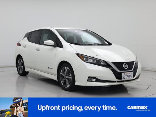 White 2019 Nissan Leaf SV
