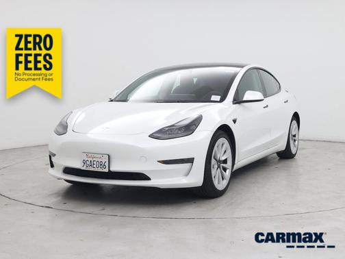White 2023 Tesla Model 3
