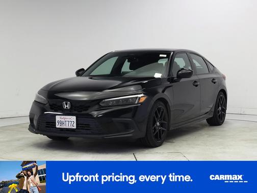 Black 2022 Honda Civic Sport