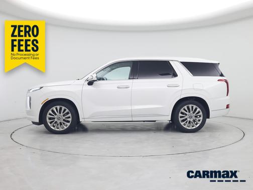 White 2020 Hyundai PALISADE Limited