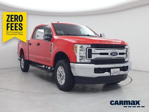 Red 2019 Ford F-250 XLT