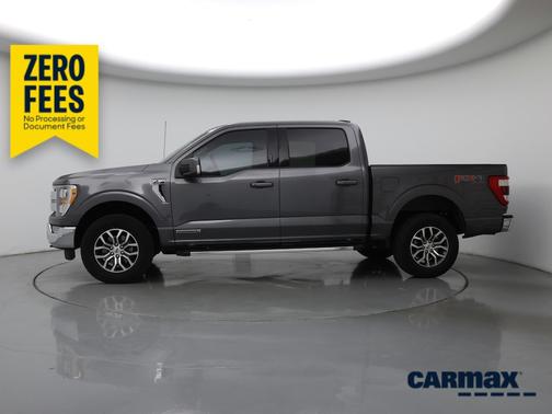 Gray 2022 Ford F-150 Lariat