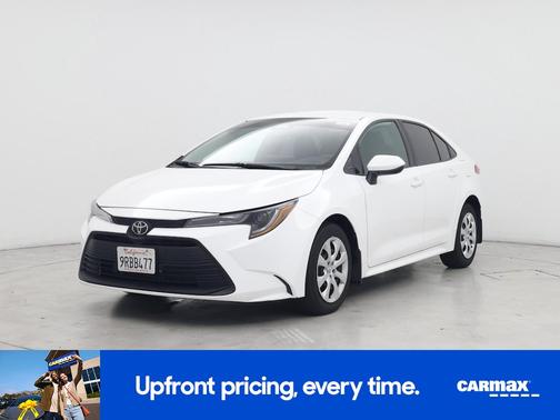 White 2025 Toyota Corolla LE