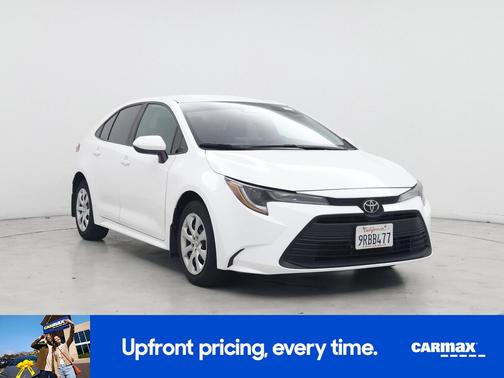 White 2025 Toyota Corolla LE