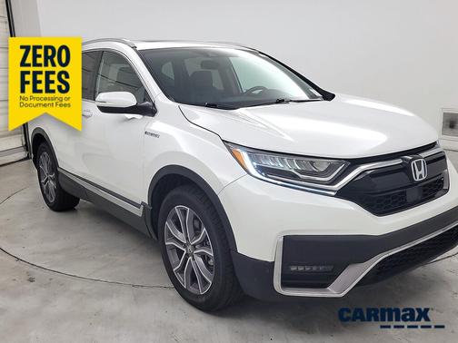 White 2022 Honda CR-V Hybrid Touring