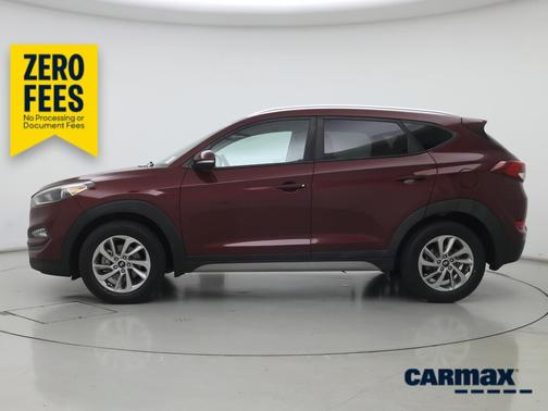 Burgundy 2017 Hyundai TUCSON SE