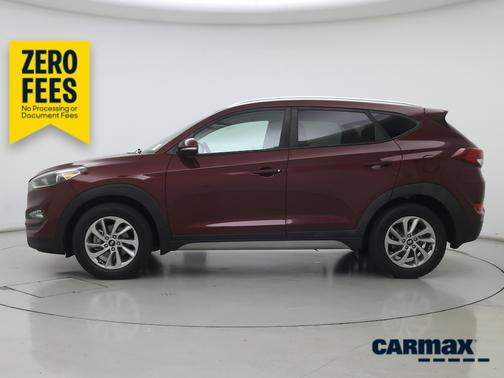 Burgundy 2017 Hyundai TUCSON SE