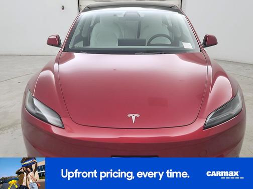 Red 2024 Tesla Model 3