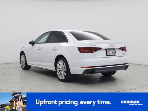 White 2018 Audi A4 Premium