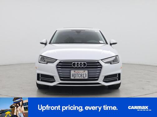 White 2018 Audi A4 Premium