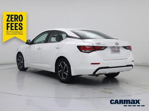 White 2025 Nissan Sentra SV