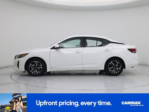 White 2025 Nissan Sentra SV