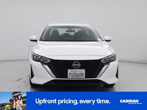 White 2025 Nissan Sentra SV