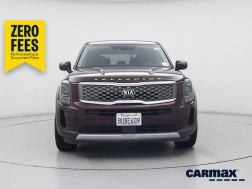 Burgundy 2021 Kia Telluride LX