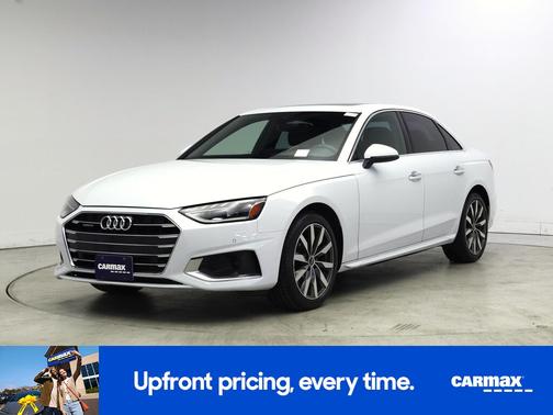 White 2023 Audi A4 Premium