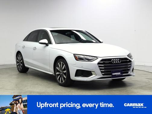 White 2023 Audi A4 Premium