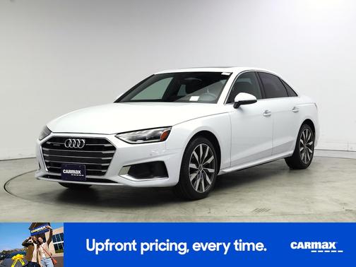White 2023 Audi A4 Premium