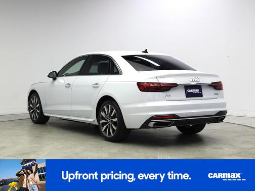 White 2023 Audi A4 Premium