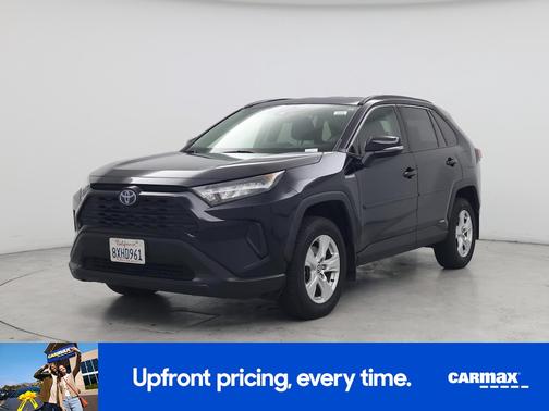 Black 2021 Toyota RAV4 Hybrid LE