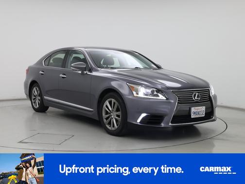 Gray 2016 Lexus LS 460