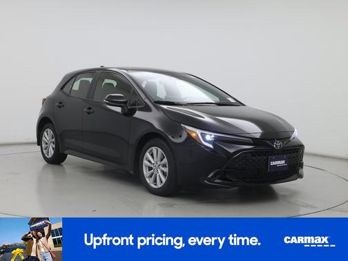 Black 2026 Toyota Corolla Hatchback SE