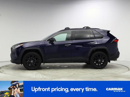 Blue 2021 Toyota RAV4 Limited