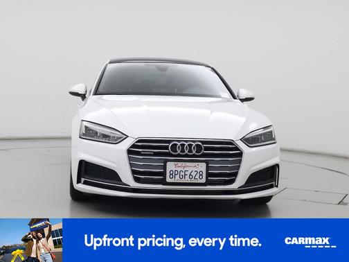 White 2019 Audi A5 Premium