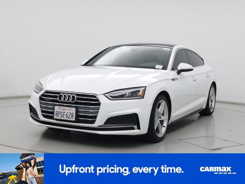 White 2019 Audi A5 Premium