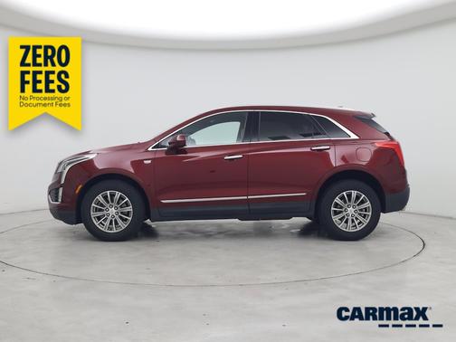 Red 2018 Cadillac XT5 Luxury