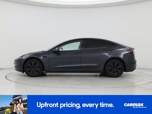 Gray 2025 Tesla Model 3 Long Range