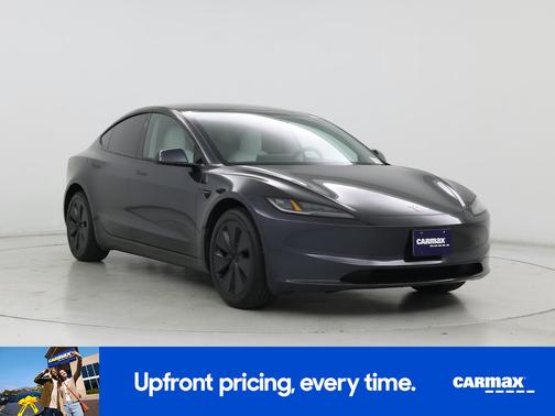 Gray 2025 Tesla Model 3 Long Range