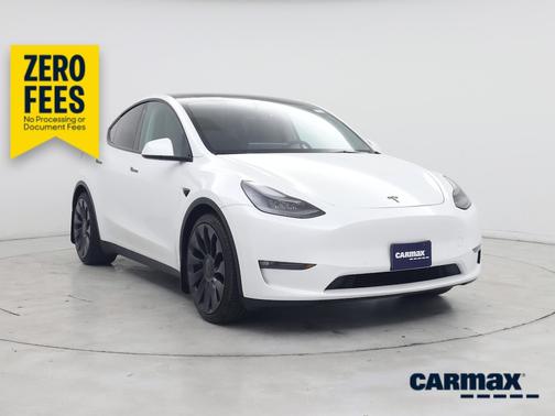 White 2022 Tesla Model Y Performance